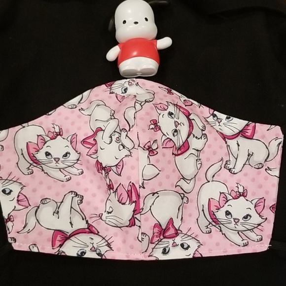 💖SALE💖 Pink Kitty Reversible Soft Mask - Picture 3 of 6